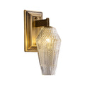 VIOLETTE BRASS FRENCH INSPIRED WALL LANTERN