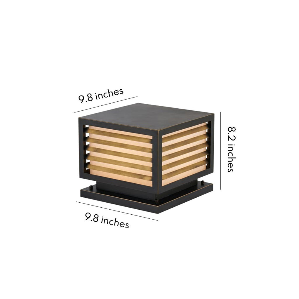 RAVENWOOD OUTDOOR PILLAR LIGHTING FIXTURE