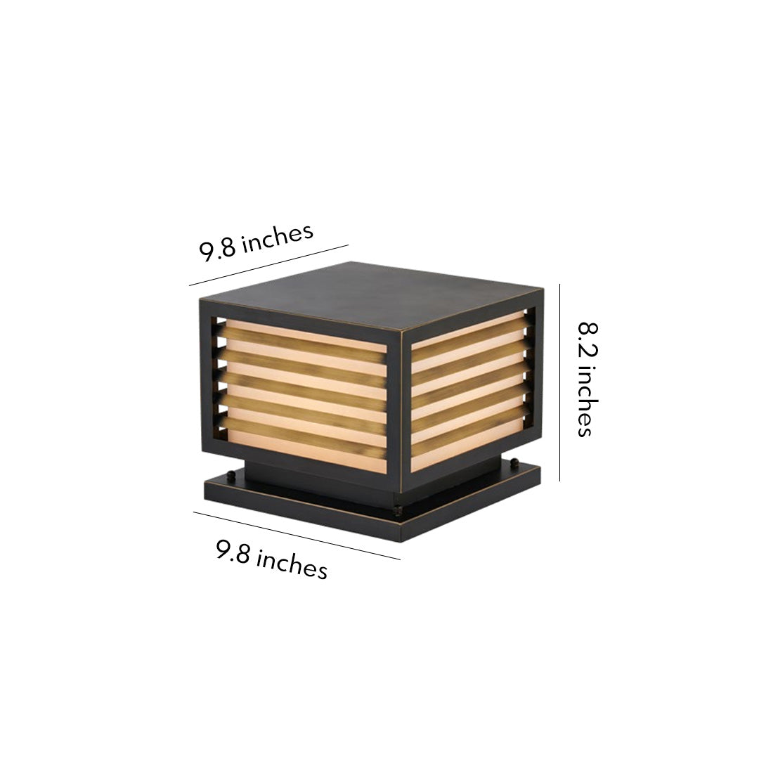 RAVENWOOD OUTDOOR PILLAR LIGHTING FIXTURE
