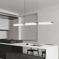 WINDSOR COPPER STRIPED FROSTED GLASS ISLAND LUMINAIRE
