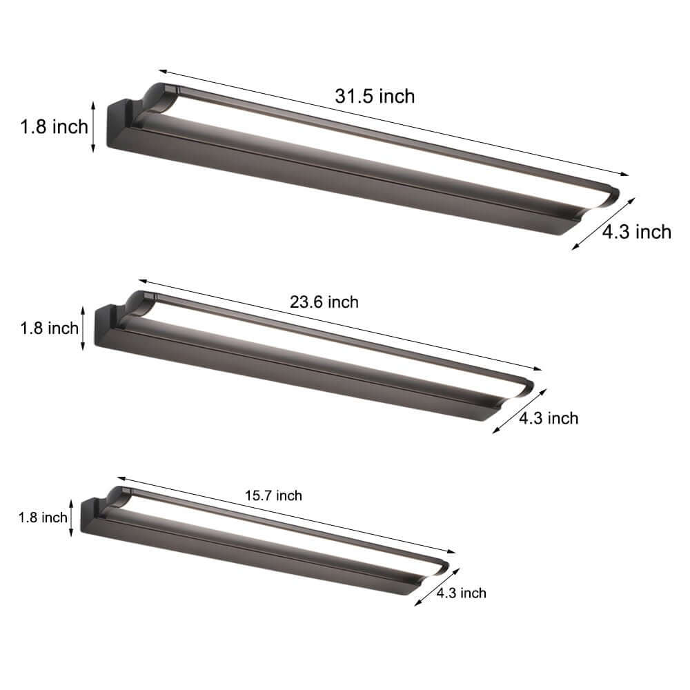 WINTHROP MODERN STRIP LED BATHROOM WALL LIGHTING