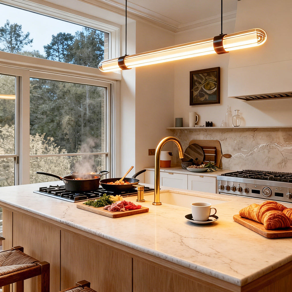 FENWICK MODERNIST LINEAR HANGING LIGHT