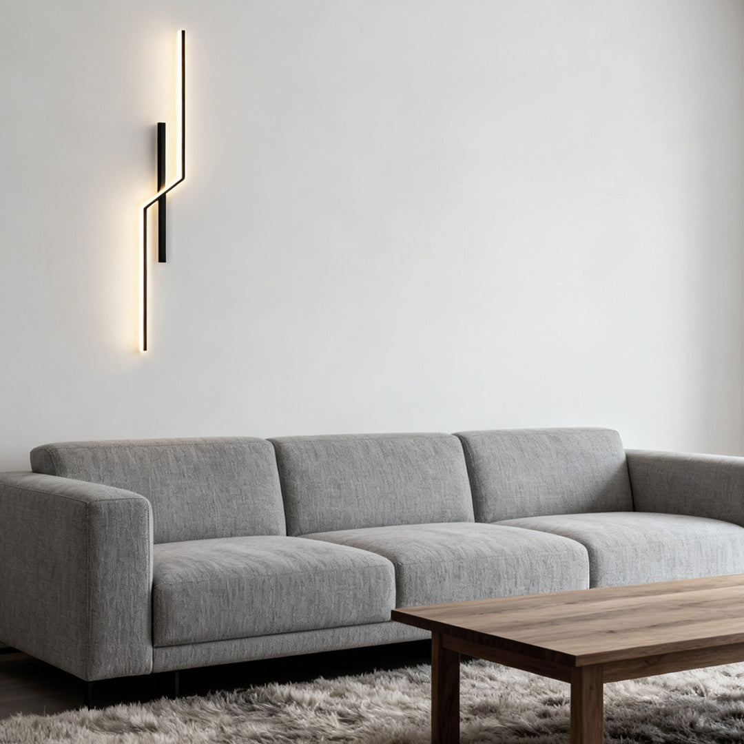 WINTHORPE MODERN STRIP LED WALL LANTERN