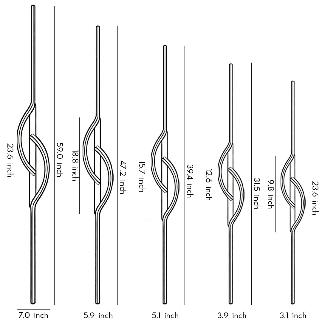 BLACKTHORN MODERN LINEAR WALL LAMP