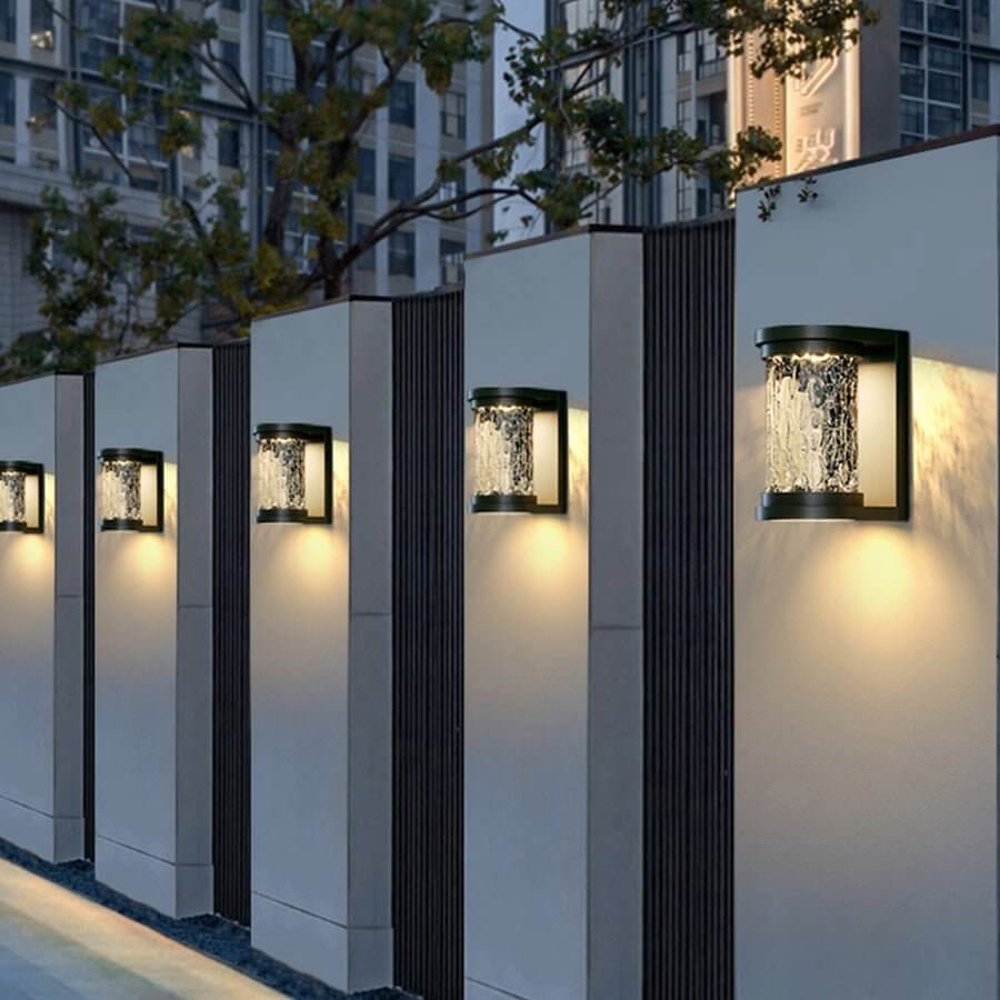 WINTERBOURNE ILLUMINATED CYLINDER WALL SCONCE