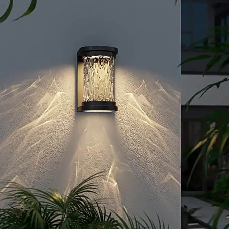WINTERBOURNE ILLUMINATED CYLINDER WALL SCONCE