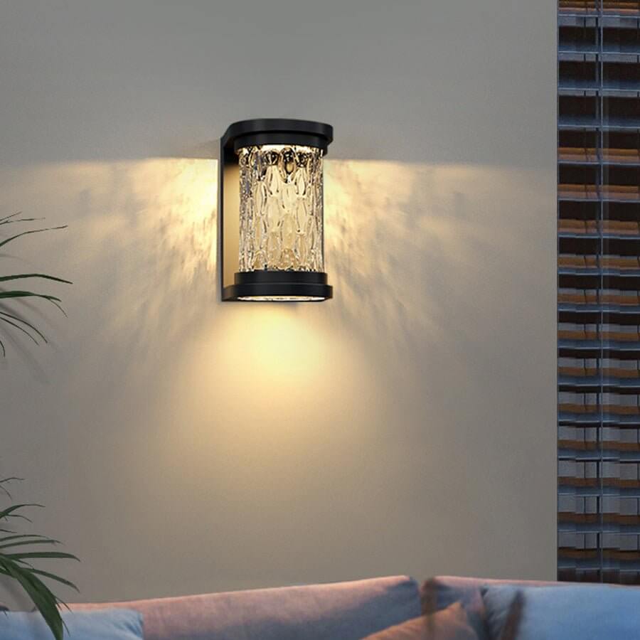 WINTERBOURNE ILLUMINATED CYLINDER WALL SCONCE