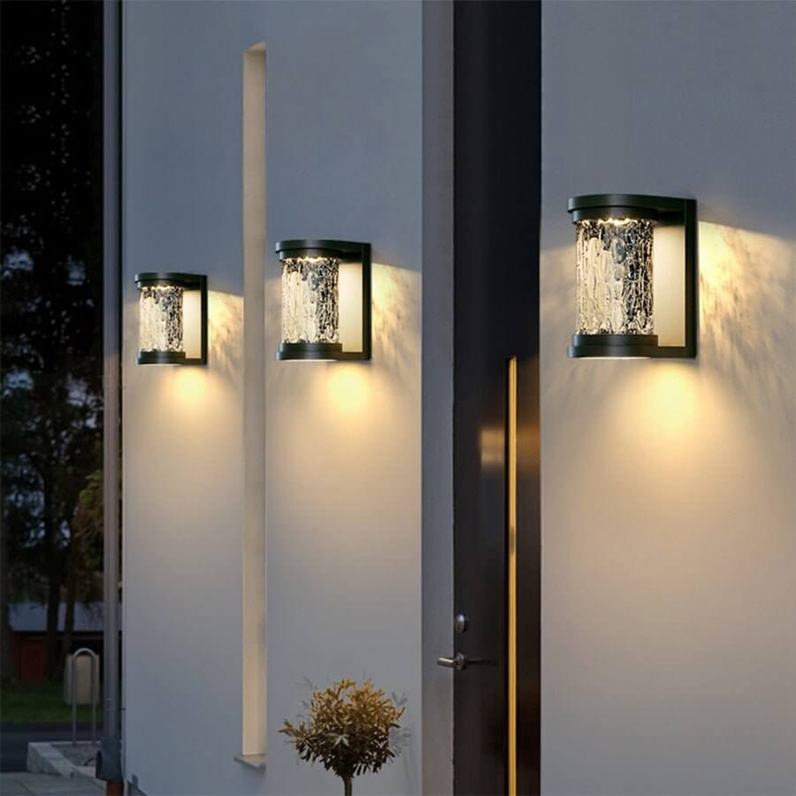 WINTERBOURNE ILLUMINATED CYLINDER WALL SCONCE