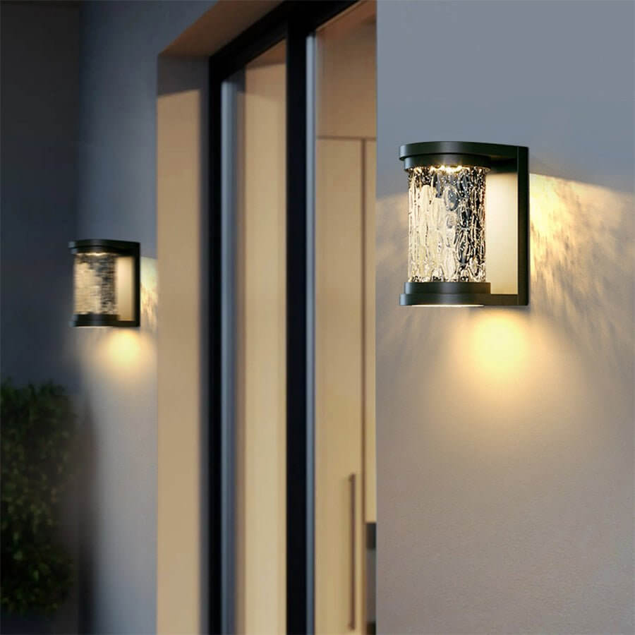 WINTERBOURNE ILLUMINATED CYLINDER WALL SCONCE