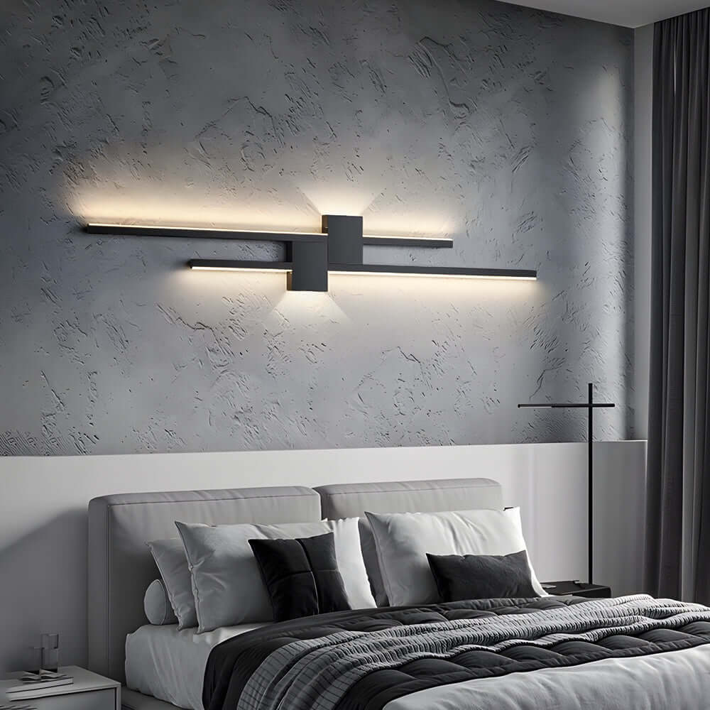 WINTHROP MODERN IRON LED LINEAR WALL SCONCE