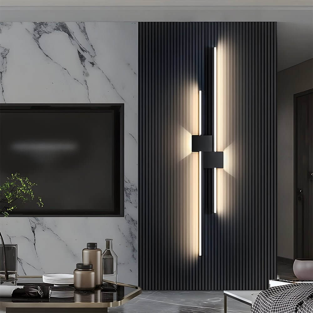 WINTHROP MODERN IRON LED LINEAR WALL SCONCE