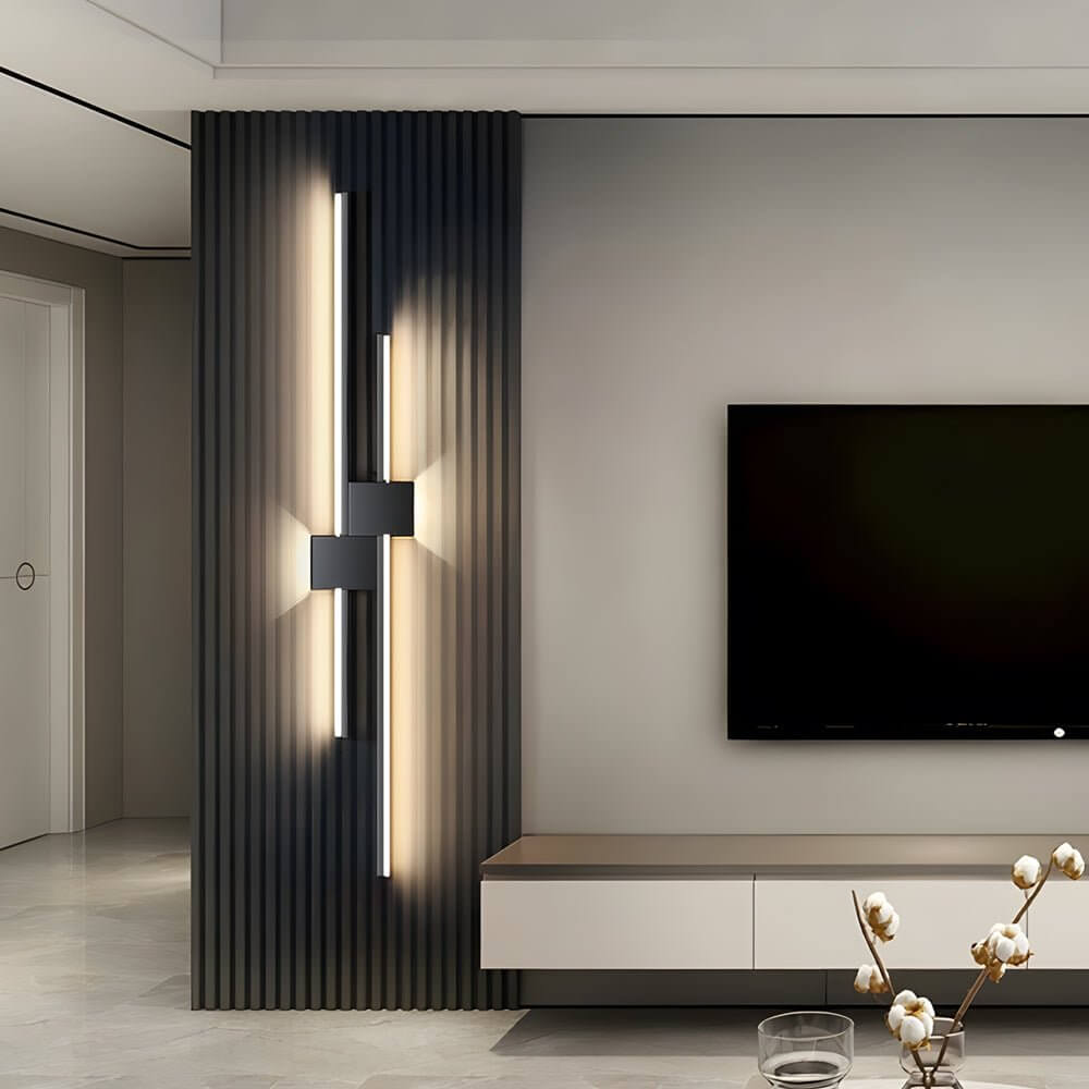 WINTHROP MODERN IRON LED LINEAR WALL SCONCE