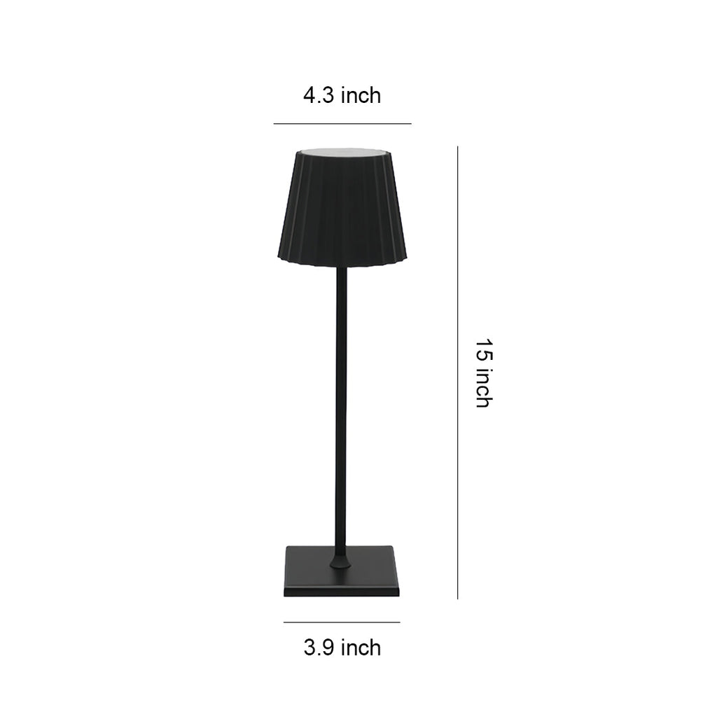 CHATHAM RECHARGEABLE TOUCHLESS METAL BUFFET LAMP