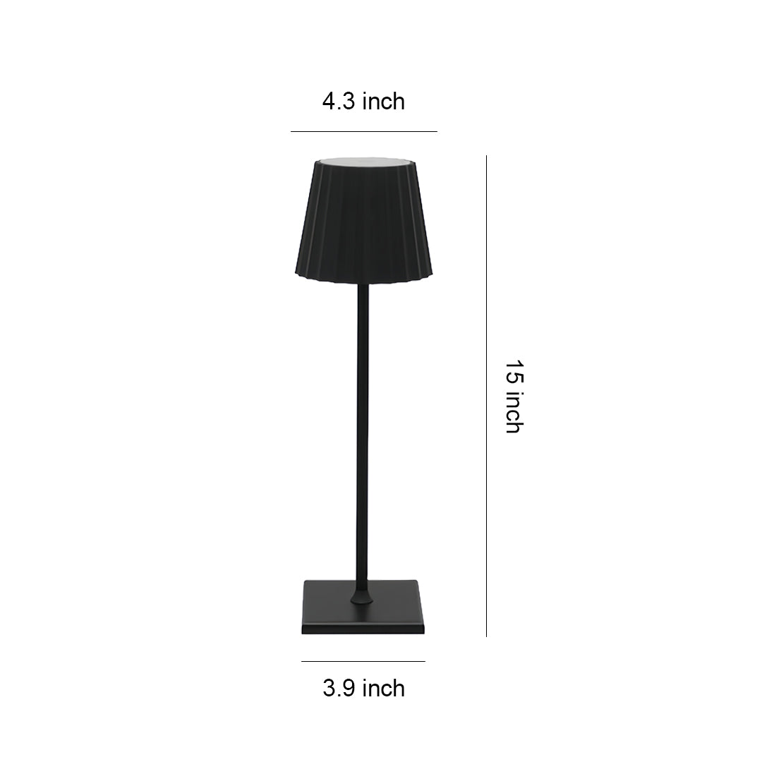 CHATHAM RECHARGEABLE TOUCHLESS METAL BUFFET LAMP