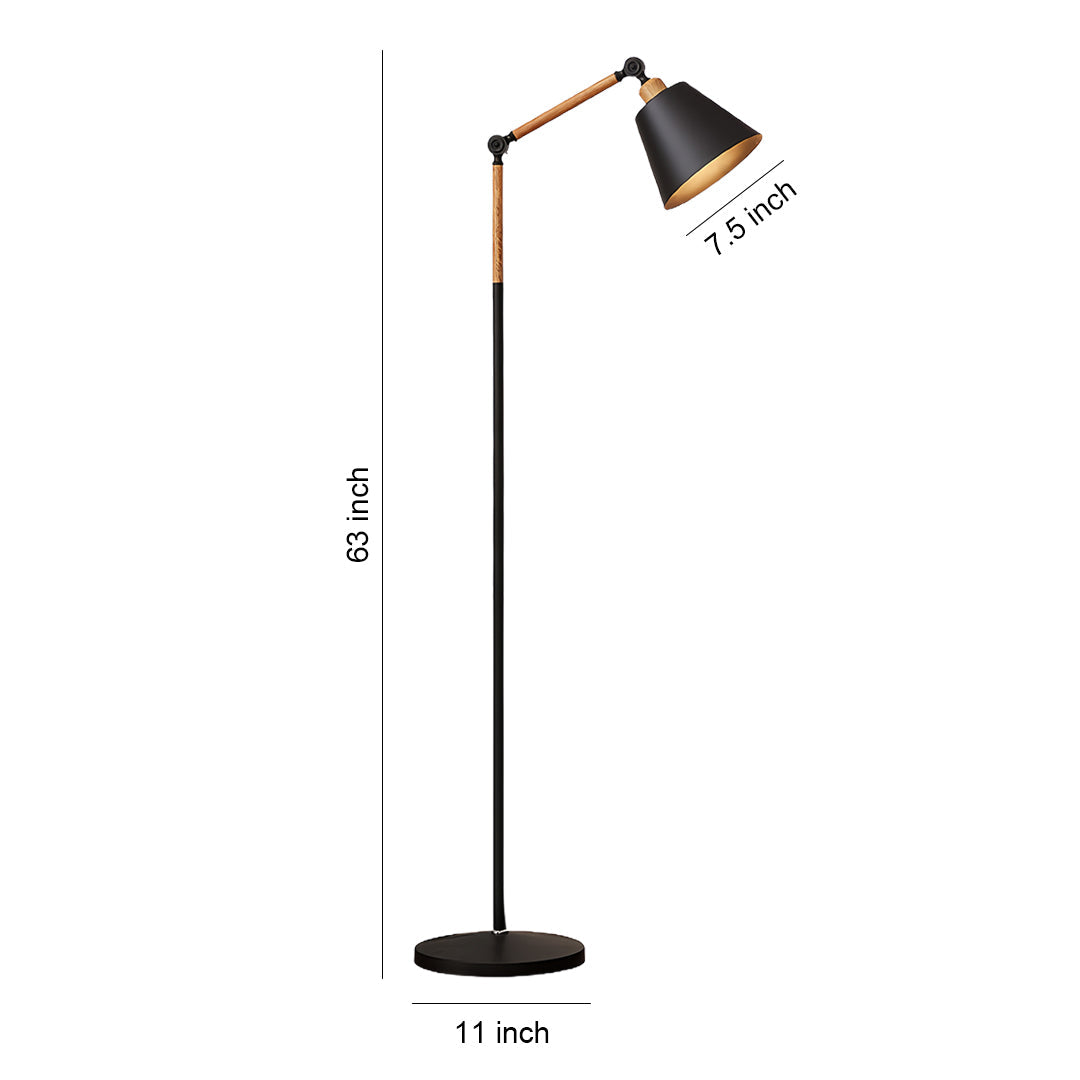 RAVENHALL METALLIC ADJUSTABLE LAMP POST