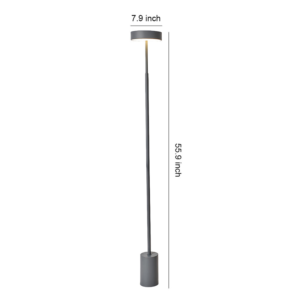 WINTHROP MODERN DIMMER POLE LAMP FOR READING