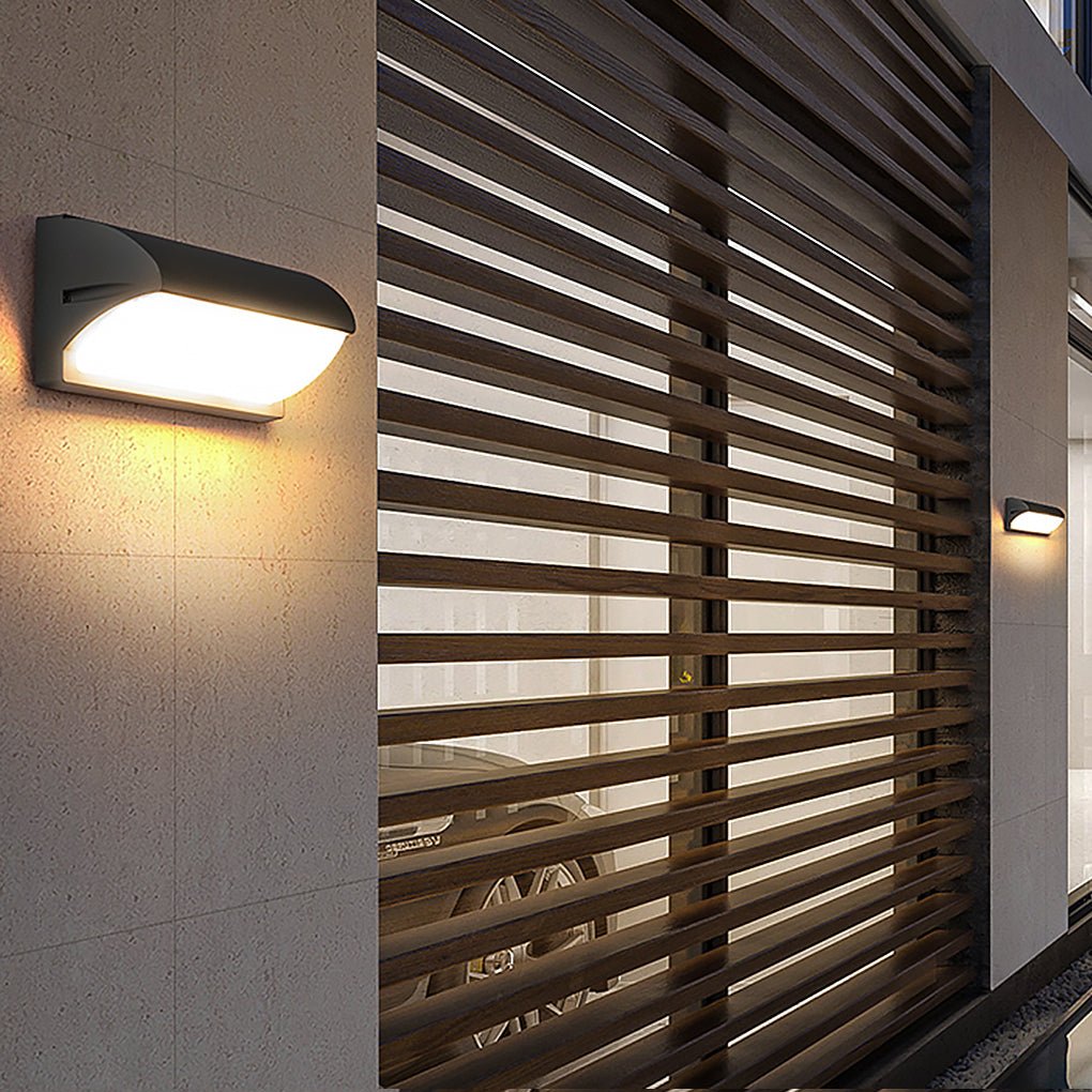RAVENHURST MODERN WATER-RESISTANT OUTDOOR WALL SCONCE FOR VILLA PATIOS