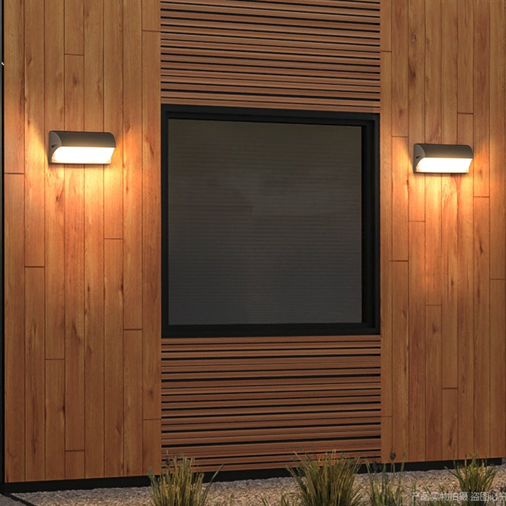 RAVENHURST MODERN WATER-RESISTANT OUTDOOR WALL SCONCE FOR VILLA PATIOS