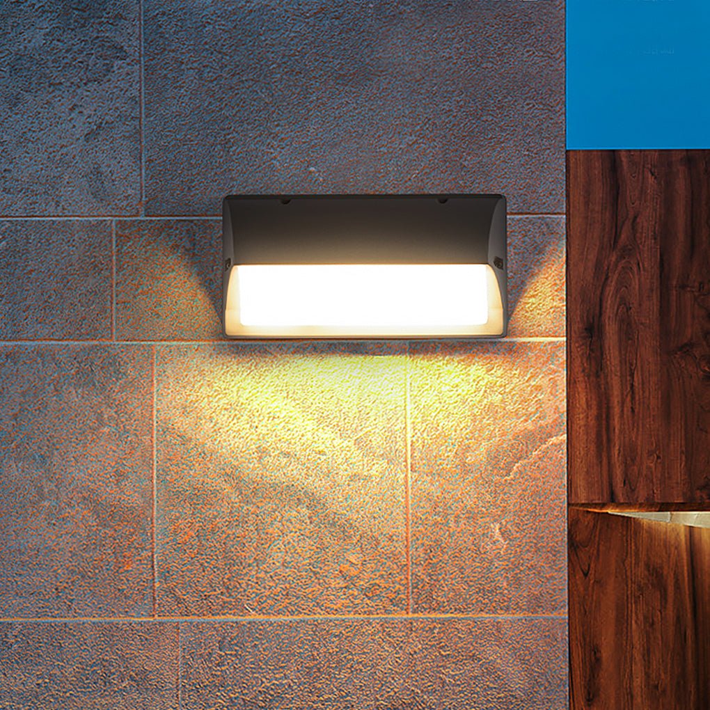 RAVENHURST MODERN WATER-RESISTANT OUTDOOR WALL SCONCE FOR VILLA PATIOS