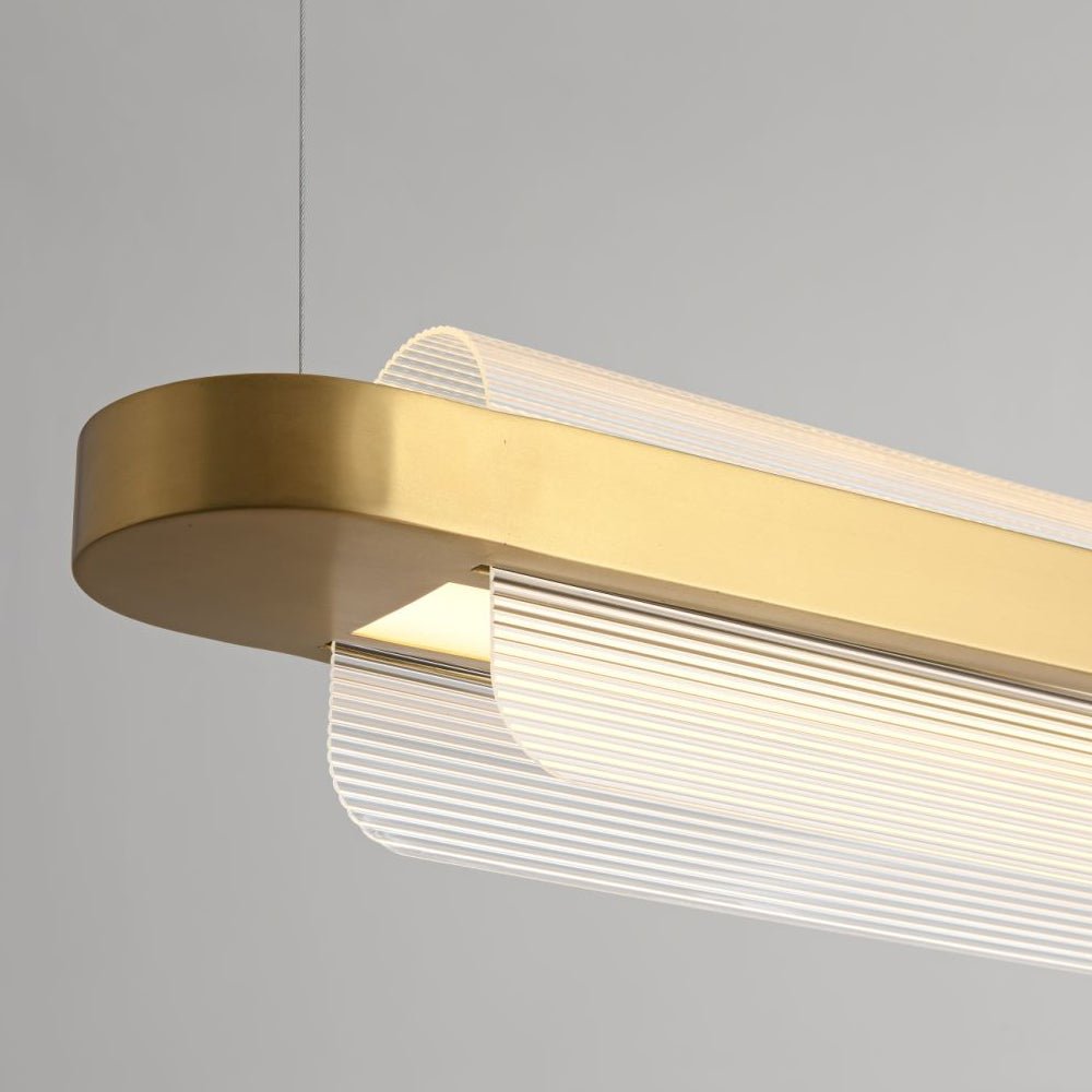 WINDSOR ACRYLIC LINEAR ISLAND LIGHTING FIXTURE