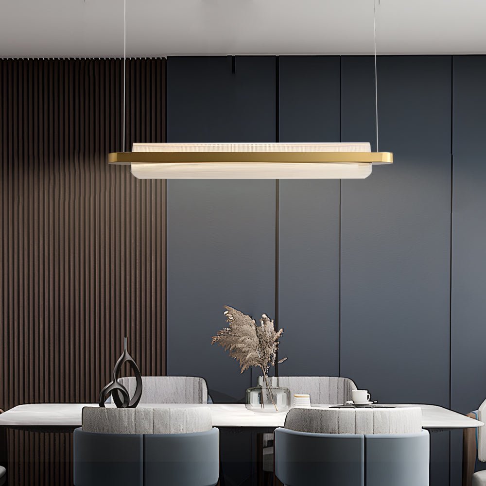 WINDSOR ACRYLIC LINEAR ISLAND LIGHTING FIXTURE