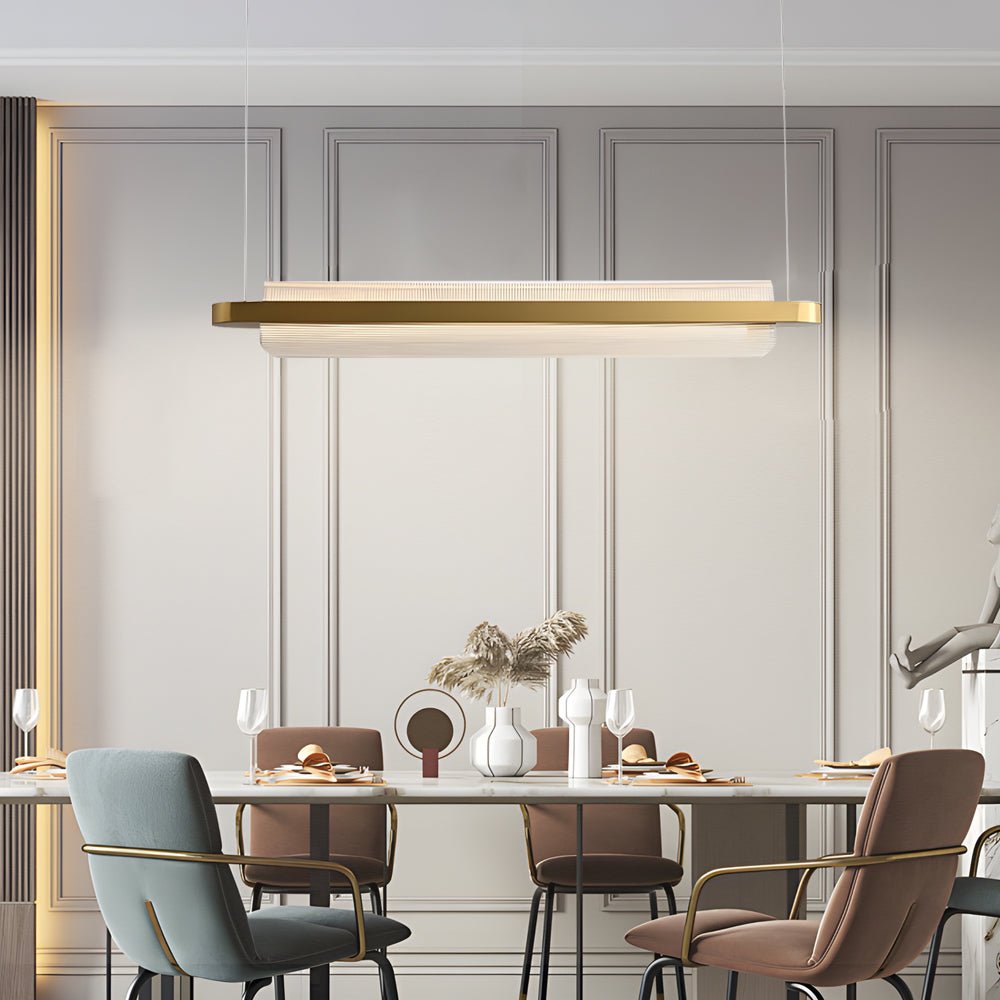 WINDSOR ACRYLIC LINEAR ISLAND LIGHTING FIXTURE