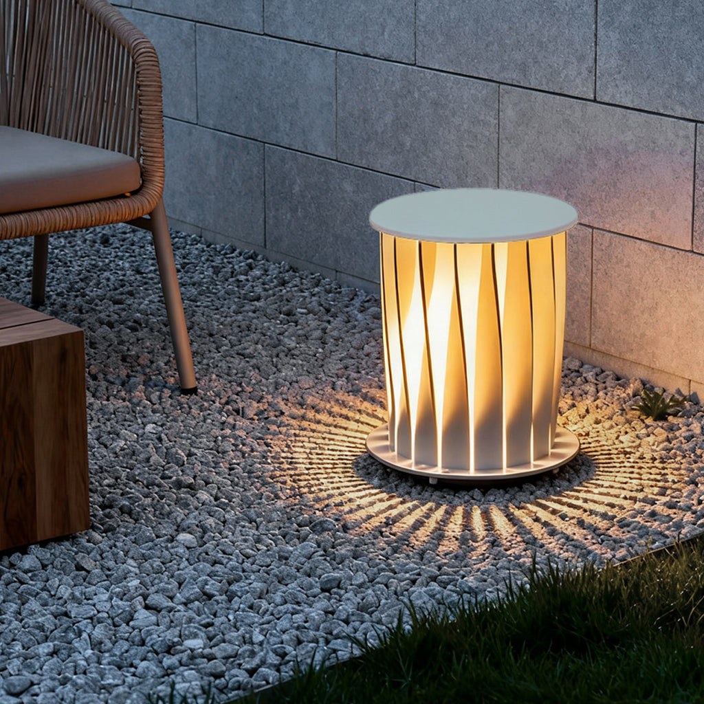 FENWICK TWISTED IRON LED OUTDOOR LANTERN