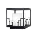 THORNBURY WEATHERED IRON OUTDOOR COLUMN LANTERN