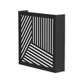 RAVENHALL BLACK LED OUTDOOR WALL SCONCE
