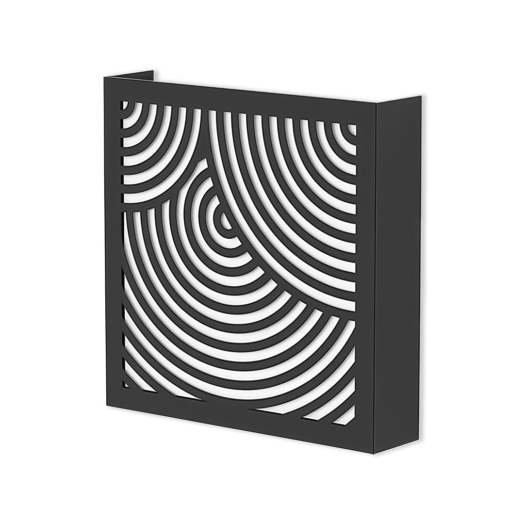RAVENHALL BLACK LED OUTDOOR WALL SCONCE