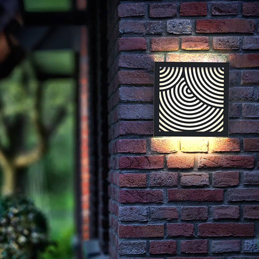 RAVENHALL BLACK LED OUTDOOR WALL SCONCE