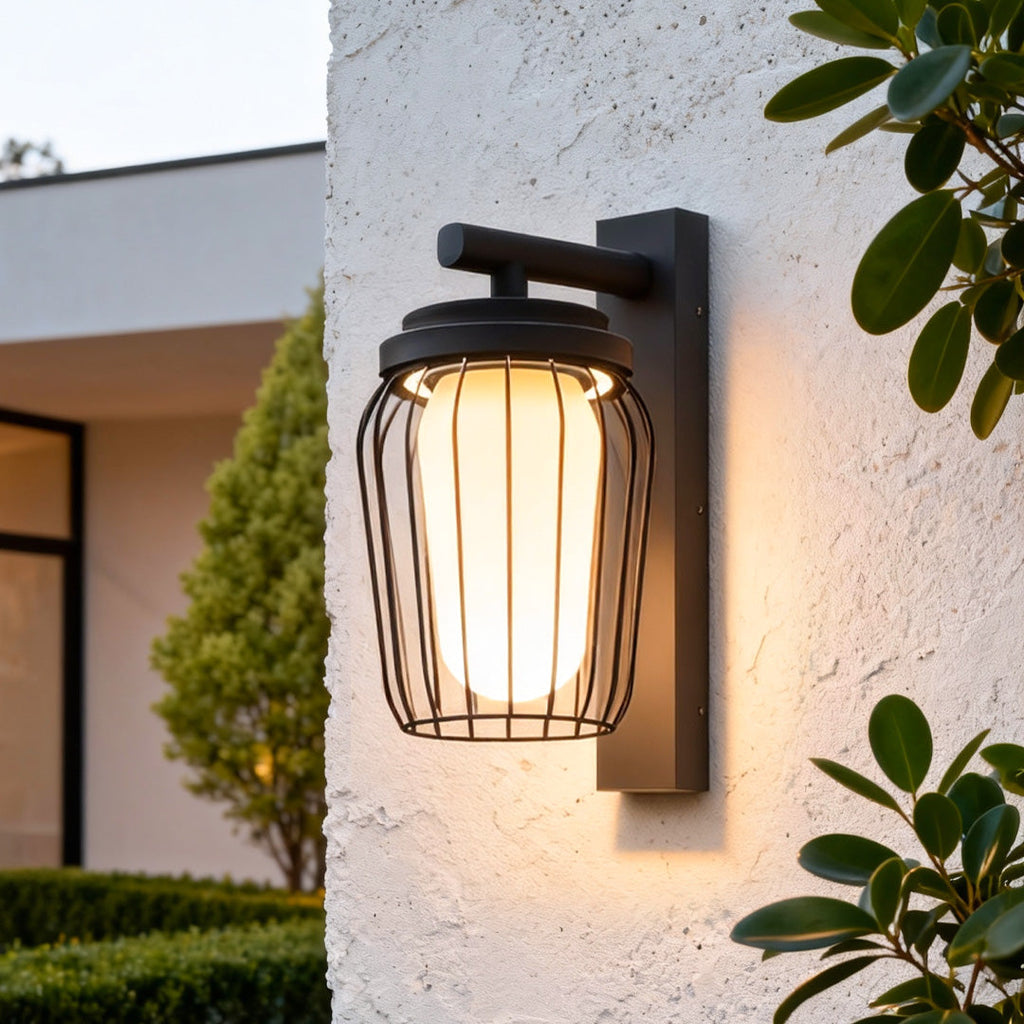 WINDSOR CAGE OUTDOOR SCONCE LIGHTING