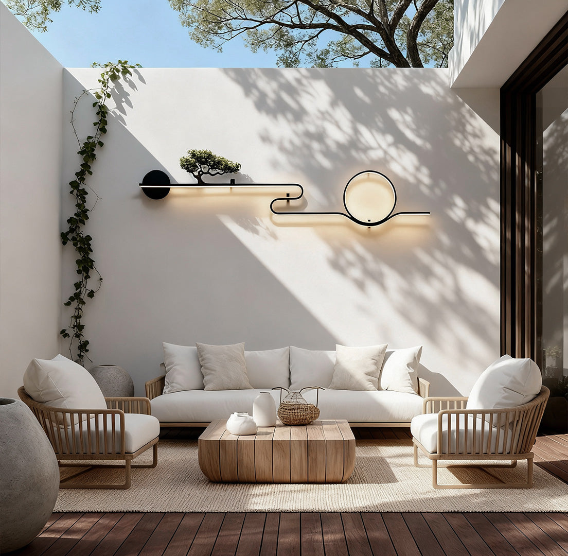 WINTERBOURNE VINTAGE FOREST LED OUTDOOR SCONCE