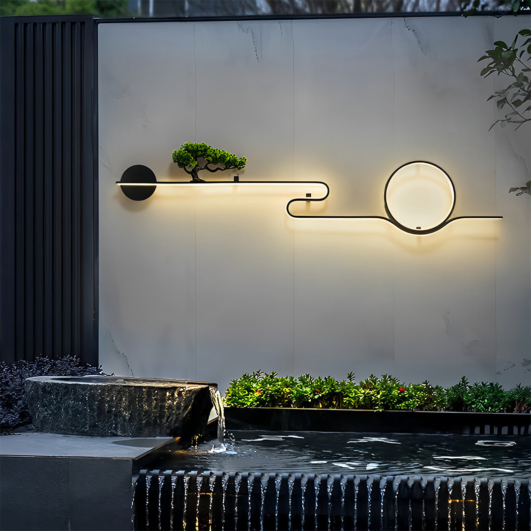 WINTERBOURNE VINTAGE FOREST LED OUTDOOR SCONCE