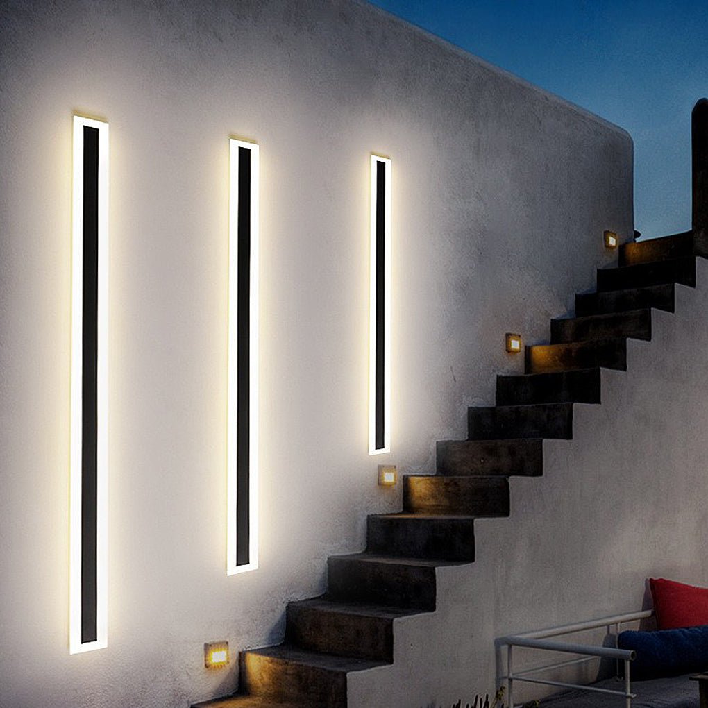 WHITBY ACRYLIC RECTANGULAR OUTDOOR SCONCE