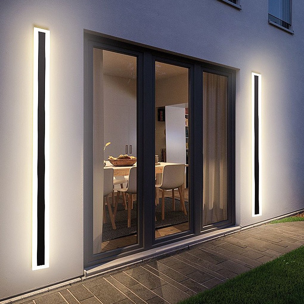 WHITBY ACRYLIC RECTANGULAR OUTDOOR SCONCE