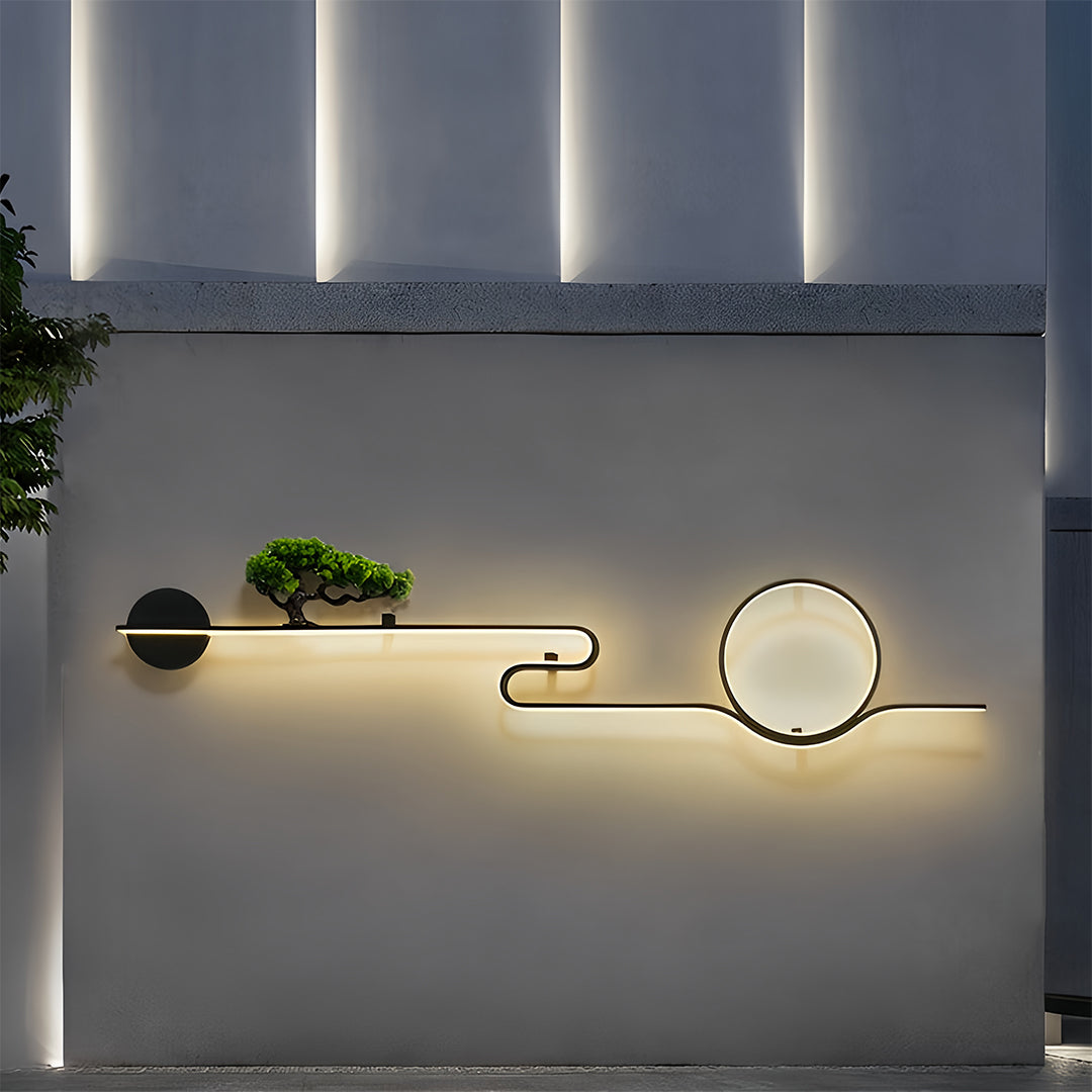 WINTERBOURNE VINTAGE FOREST LED OUTDOOR SCONCE