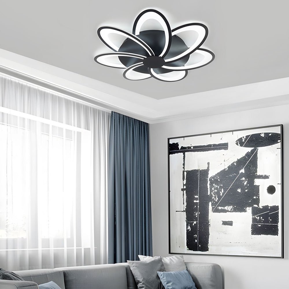 CHARLOTTESVILLE FLORAL ACRYLIC CEILING LIGHT