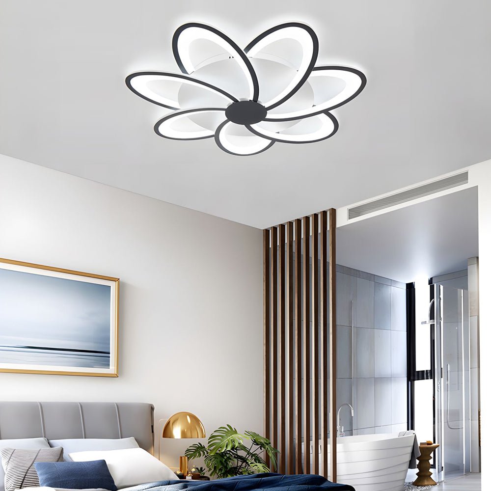 CHARLOTTESVILLE FLORAL ACRYLIC CEILING LIGHT