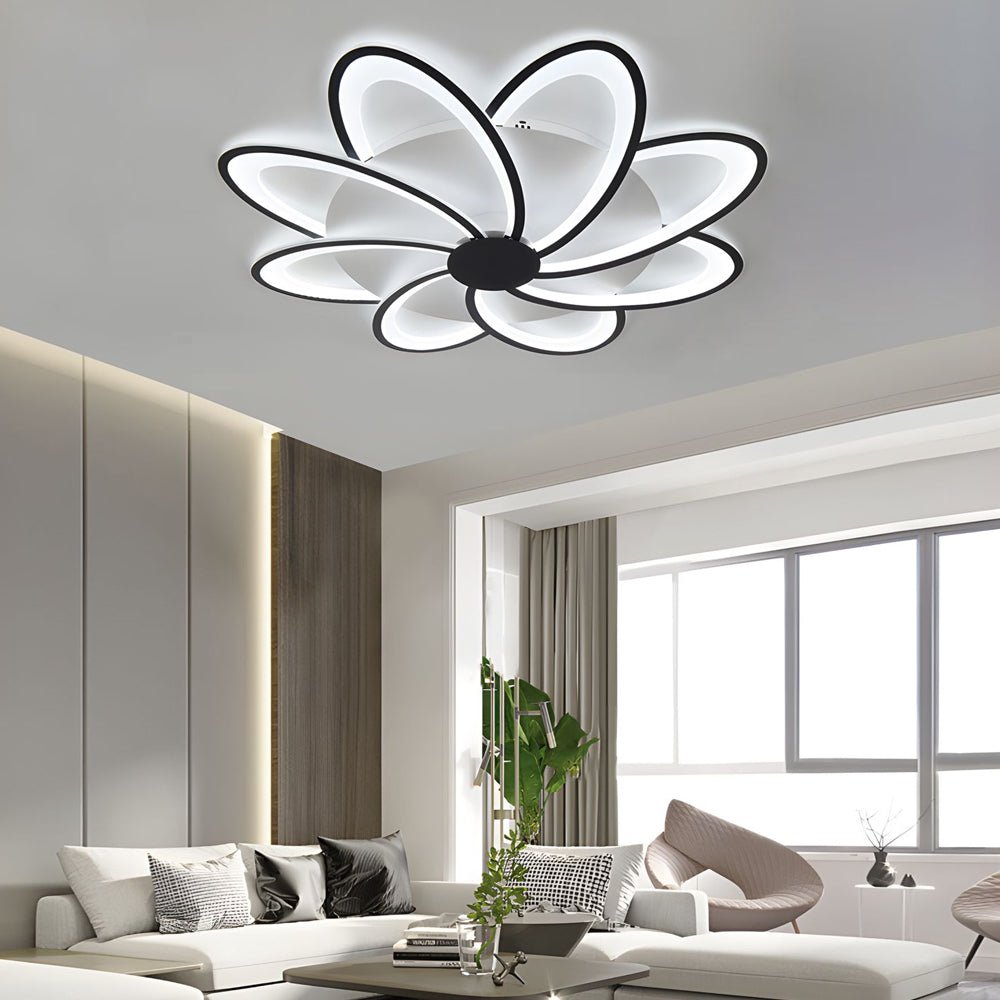 CHARLOTTESVILLE FLORAL ACRYLIC CEILING LIGHT