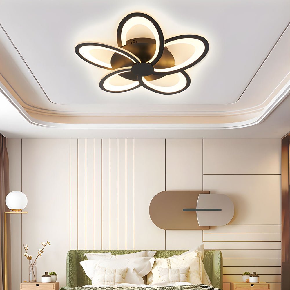 CHARLOTTESVILLE FLORAL ACRYLIC CEILING LIGHT