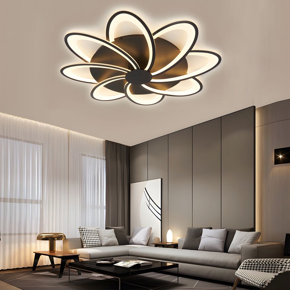 CHARLOTTESVILLE FLORAL ACRYLIC CEILING LIGHT
