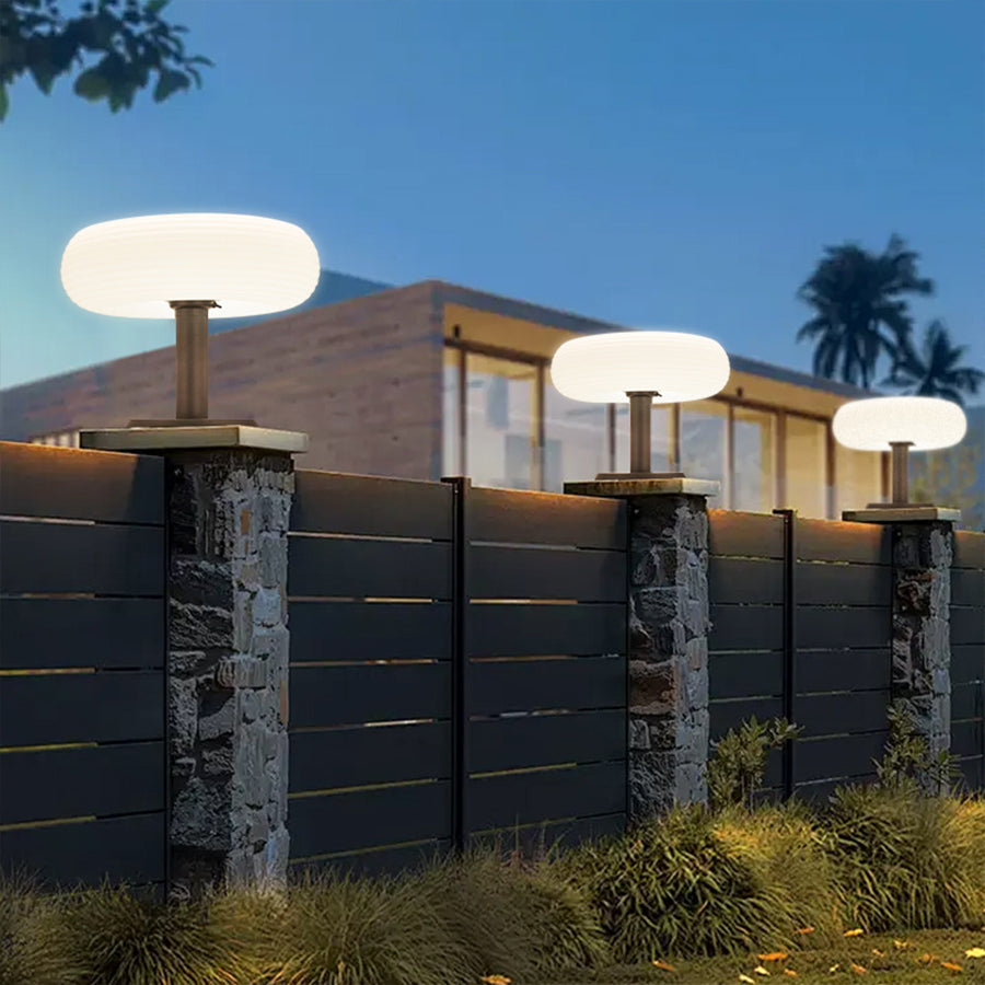 WHITMORE SOLAR GLOBE OUTDOOR ILLUMINATOR, WEATHERPROOF LANDSCAPE LANTERN