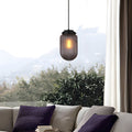 WINDSOR SMOKED GLASS PINECONE PENDANT LIGHT