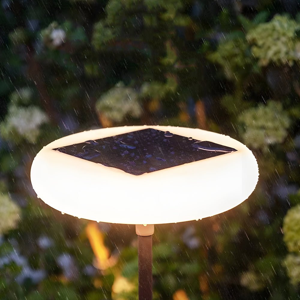 WINTERBOURNE SOLAR-POWERED OUTDOOR COLUMN LANTERN