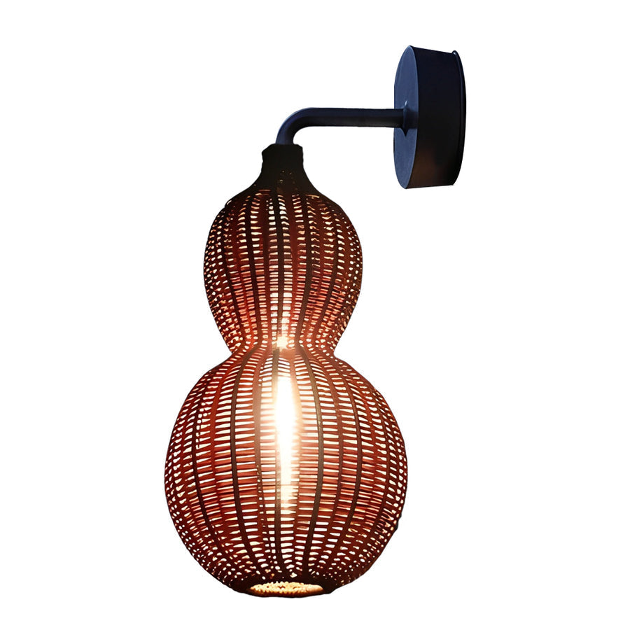 WINCHESTER WOVEN GOURD CEILING LANTERN