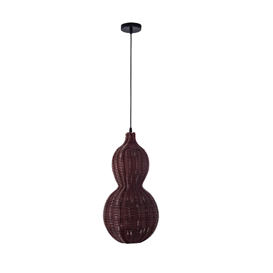 WINCHESTER WOVEN GOURD CEILING LANTERN