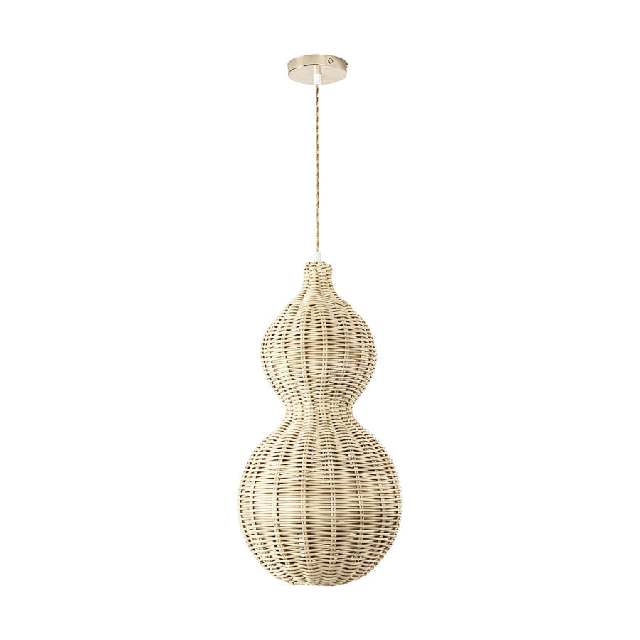 WINCHESTER WOVEN GOURD CEILING LANTERN