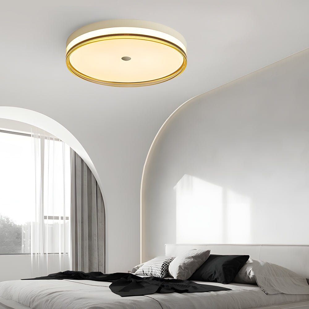 WINTHORPE CIRCULAR ACRYLIC GLOW FLUSH LIGHT