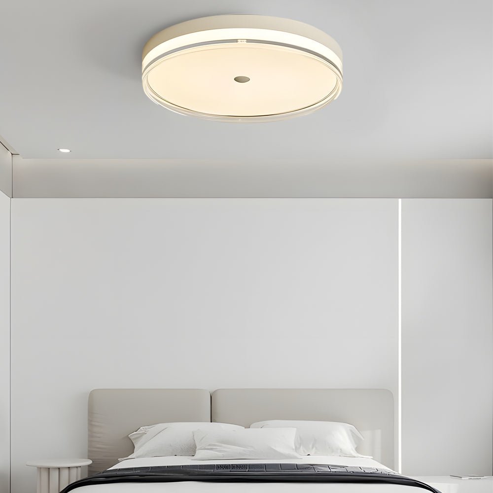 WINTHORPE CIRCULAR ACRYLIC GLOW FLUSH LIGHT